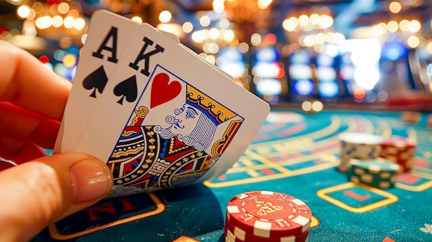 1bandar Ocean King live dealer studio with professional lighting and multiple camera feeds